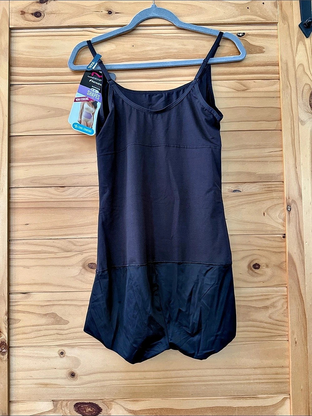Maidenform Flexees Romper Shapewear Black 2XL NWT Romper Shapewear